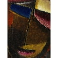 thumbnail image 3 of Alexej von Jawlensky 14x18 Black Modern Framed Museum Art Print Titled - Small Abstract Head (1934), 3 of 5