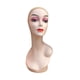 thumbnail image 5 of Cabeza de maniquí de mujer calva con hombro izquierdo, soporte para peluca de maniquí de mujer duradero Estilo B, 5 of 8