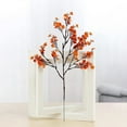 thumbnail image 6 of Fufafayo under $5 10Pcs Artificial Fake Fall Flowers, Real Touch Orange Plants Silk Flowers for Vase Home Office Wedding Indoor Outdoor Centerpiece Table Party Autumn Decorations, 6 of 6
