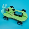 thumbnail image 3 of Coche de energía eólica hecho a mano, educativo DIY Energía eólica DIY Coche de energía eólica Coche educativo de bricolaje Ultra Responsivo, 3 of 8