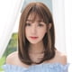 thumbnail image 1 of Peluca de mujer de pelo largo rizado con flequillo al estilo japonés y coreano con tocado completo, 1 of 5