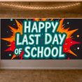 thumbnail image 5 of Colorful Explosion Design Happy Last Day of School Banner Party Decorations Backdrop Photography Props Classroom Celebrations School Events Photo Booth Backgrounds, 5 of 7