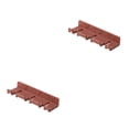 thumbnail image 1 of Matsuzay Gancho para colgar sin perforaciones montado en la pared Soporte para de Colgador de almacenamiento de cable multifuncional Baño Sala Rojo 2Conjunto, 1 of 6