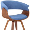 thumbnail image 3 of Armen Living LCSUCHBLUE Summer Dining Chair, Blue, 3 of 6