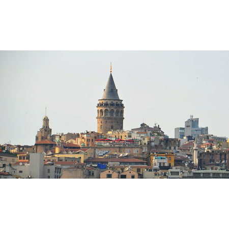 LAMINATED POSTER Istanbul Places Of Interest Galata Tower Turkey Poster Print 24 x (Istanbul Best Places For Photography)