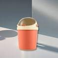 thumbnail image 6 of Kitchen Trash Can, Step-On Garbage Can with Lid, Tall Kitchen & Bathroom Trash Can, Small Office Waste Bin, Red - Xuniizn, 6 of 7