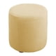 thumbnail image 1 of Funda elástica redonda para otomana, reposapiés, funda para sofá, otomana de almacenamiento para sala de estar Funda para silla redonda beige, 1 of 7