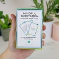 thumbnail image 4 of Gift Republic Mindful Meditation Cards – 100 Guided Meditation & Mindfulness Cards for Relaxation, Stress Relief & Daily Wellbeing, 4 of 5
