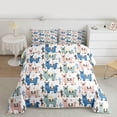 thumbnail image 2 of jejeloiu Cute Cartoon Sheep Twin Comforter Sets,Colorful Kawaii Animal Bedding Set For Teens 2 Pieces, 2 of 8