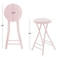 thumbnail image 3 of Trademark Home  Collection 24 x 14 Cushioned Folding Stool, 3 of 5