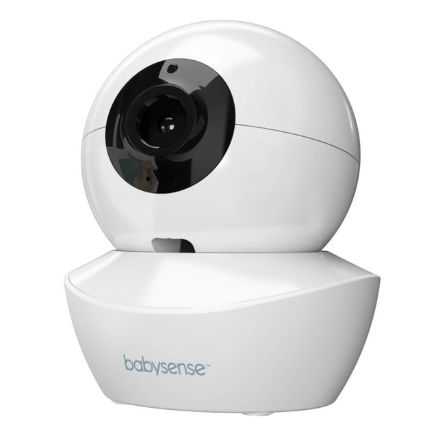 Babysense Add On Camera Video Baby Monitor HD S2, zoom remoto de inclinación panorámica, audio bidireccional, largo alcance, visión nocturna, luz nocturna, canciones de cuna, monitoreo de temperatura