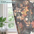 thumbnail image 4 of Yayeee Window Curtains Set of 2 for Living Room Light Filtering 63"x52", Colorful Flower, 4 of 7