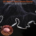 thumbnail image 3 of Saltwater Bait Casting Net   3/8inch Mesh Size for Bait Trap Fish Heavy Duty Throw Net  8FT Radius Size Easy Throw Heavy Duty Hand Cast Net with Chain Sinker Bottom Spread, 3 of 10