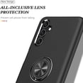 thumbnail image 2 of AIOVETEAB for Samsung Galaxy A15 5G Case,Silky Soft Touch Heavy Duty Protective Cover with Ring Holder Kickstand Magnetic Phone Case for Samsung Galaxy A15 5G 2024 (Black), 2 of 7