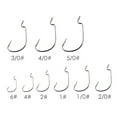 thumbnail image 5 of 10Pcs High Strength Carbon Steel Worm Lure Bait Crank Fish Hook Fishing Gear, 5 of 7