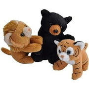 Wild Republic Unlikely Friendships Plush Lion, Tiger and Bear, Based on a True Story, Gift for Kids, Plush Toys