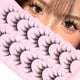 thumbnail image 1 of Pestañas postizas EYDEVRO Manga de aspecto natural, 7 pares, 1 of 8