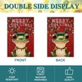 thumbnail image 4 of Christmas Frog Garden Flag 12x18 Inch Double Sided Winter Holiday Outdoor Yard Decorative Flag, 4 of 6