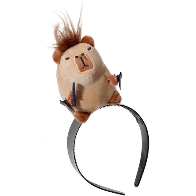 Cartoon Animal Headband Capybara Cartoon Headband for Face Wash Multi-Functional Face Washing Tool for Face Wash, Skincare, Sports, Shower, Makeup