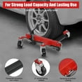 thumbnail image 6 of 2024 New Car Wheel Dolly - Heavy Duty, 1500 lbs Capacity, Hydraulic Tire Jack, Ratcheting Foot Pedal, Vehicle Positioning, Truck RV Trailer Jack/Dolly Skates for Mechanic Automotive Use（2 pcs）, 6 of 7