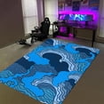 thumbnail image 3 of Big Wave Rug,Ocean Rug,Great Wave Rug,Japanese Style Rug,Rugs for Living Room,Rugs for Bedroom,Area Rugs,Modern Rugs,Popular Rugs 5x6ft, 3 of 6