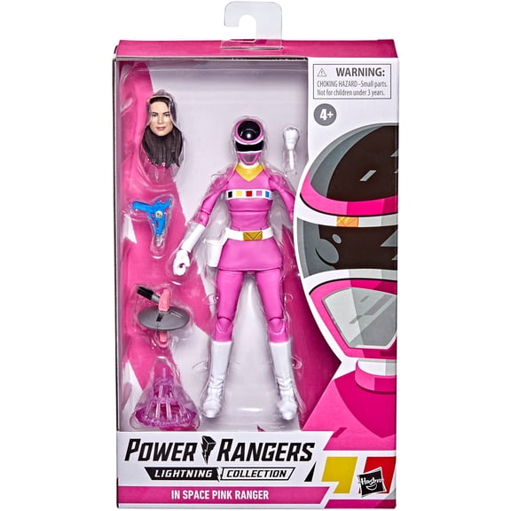 Power Rangers Lightning Collection In Space Pink Ranger Premium Collectible Action Figure