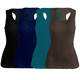 thumbnail image 1 of SET DE 4 BLUSAS CAMISETA PARA DAMA SURTIDO EN COLOR SIN MANGAS UNITALLA, 1 of 5