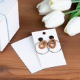 thumbnail image 2 of 200 Pcs Earring Card Holder, Jewelry Display Cards for Ear Studs, White, 3.5 x 2 in., 2 of 7