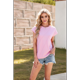 thumbnail image 5 of Camisetas de Entrenamiento de Verano para Mujer, Color Rosa, Talla L, 5 of 10