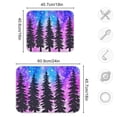 thumbnail image 3 of Trees under The Starry Sky Dish Drying Mat 16x18 Absorbent Microfiber Draining Rack Pad for Kitchen Counter Sink, 3 of 8