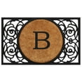 thumbnail image 3 of Calloway Mills Armada Circle Monogram Outdoor Doormat 18" x 30" (Letter P), 3 of 5