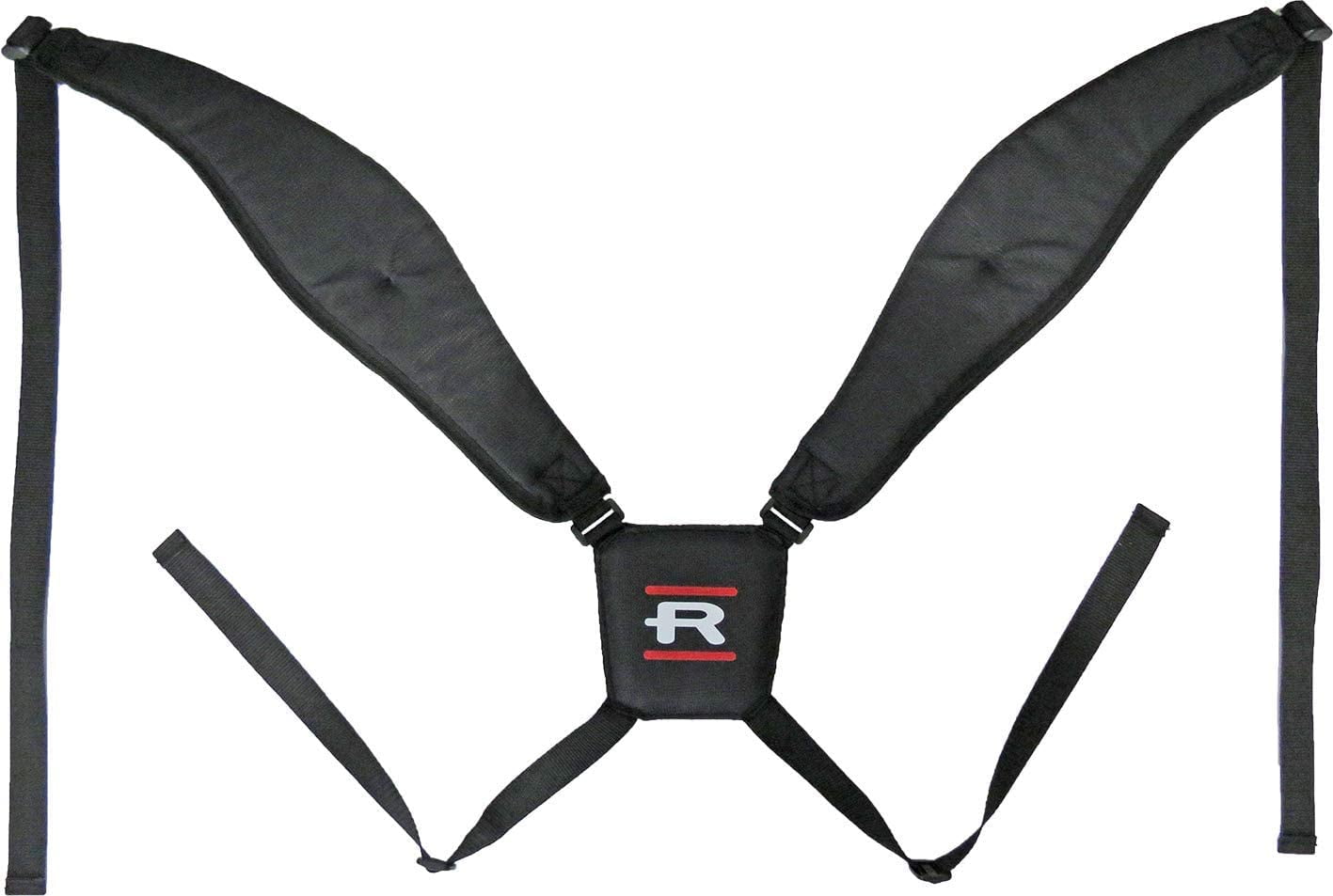 Rife Golf Black Red Gray Stand Bag Light Weight Dobby Nylon with 9 inch, 7-Way Friendly Separator Top, Front Position Putter Compartment