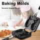 thumbnail image 2 of Molde para Hornear Gofres Taiyaki Utensilios Sartén Moldes Aleación Aluminio, 2 of 9
