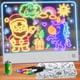thumbnail image 1 of Pizarra de Dibujo LED Recargable YONHAN con 7 Colores y 4 Imanes, 1 of 7