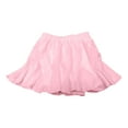 thumbnail image 5 of Ediodpoh Athletic Skirt Women High Waist Pleated A Line Mini Skirt Solid Color Elastic Waist Sports Skort Comfortable Women's Skirts Pink S, 5 of 5