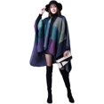 thumbnail image 1 of LinYooLi Poncho Cape Châle Cardigans Mode Hiver pour Femmes, 1 of 3