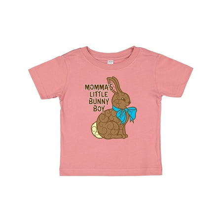 

Inktastic Easter Momma s Little Bunny Boy Artsy Bunny in Blue Bow Gift Baby Boy or Baby Girl T-Shirt