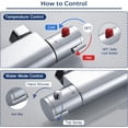 thumbnail image 5 of Elegant Chrome Thermostatic Shower Column, Featuring Higher Output 3/4" BSP and Bottom Outlet 1/2" BSP for a Luxurious and Efficient Bathing Experience, 5 of 5