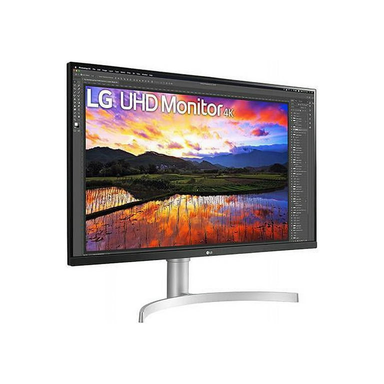 LG UHD Monitor 32UN650P, 32 inch, 4K, 60Hz, 5ms GtG, IPS Display, HDR 10,  AMD FreeSync compatible, Smart Energy Saving, Displayport, HDMI, White