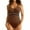 S, variant on Women's Braided Trim Monokini - 4-Way Stretch and Tie Back, Plus Size Swimwear for Beach and Vacation,Navy,Size 2XL