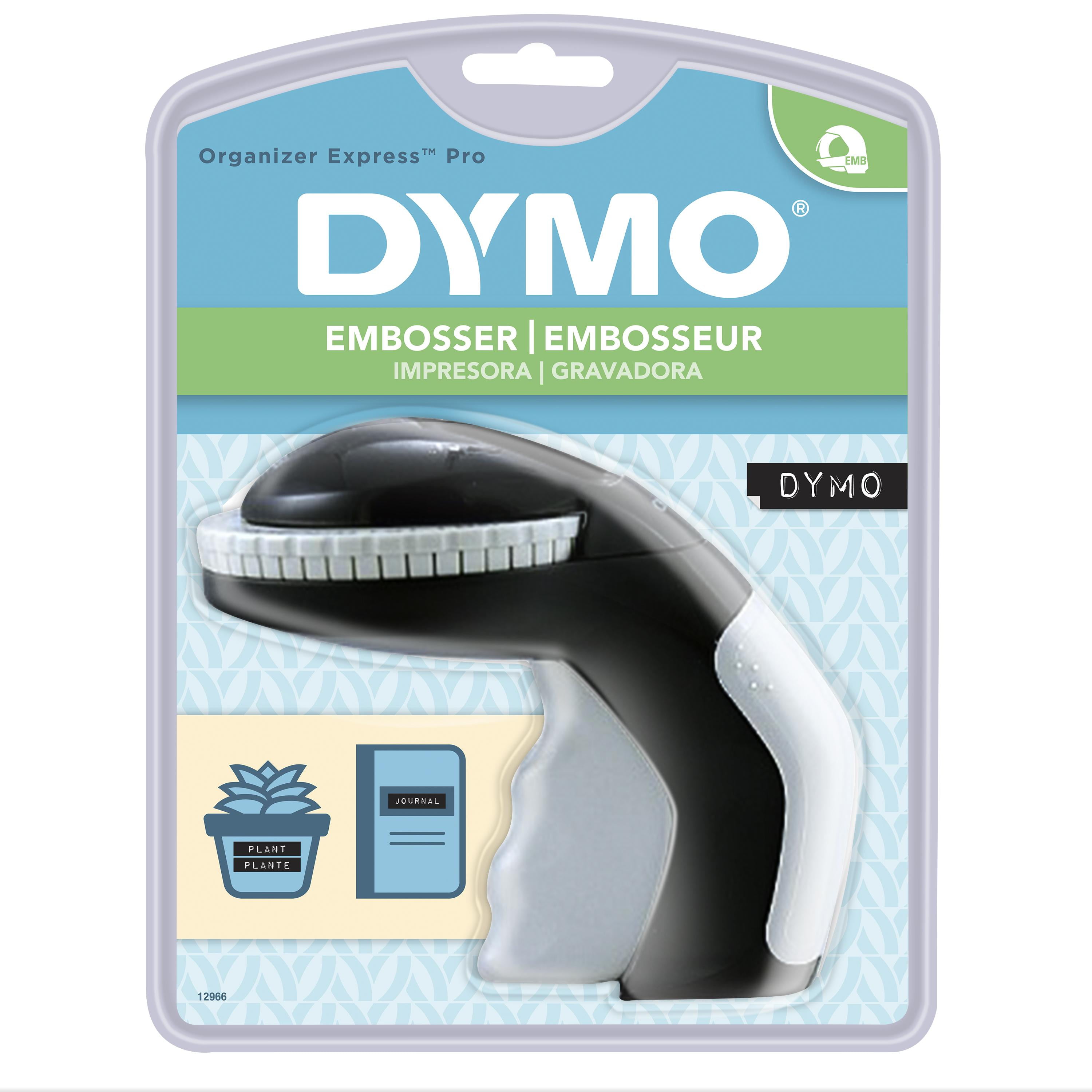 Embossing Label Maker with 3 DYMO Label Tapes New 
