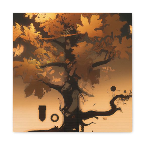 Maple Tree Steampunk - Canvas
