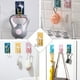 thumbnail image 2 of Bewildely Gancho de pared Soporte para lavabo Colgador de almacenamiento de doble capa plegable Patrones de dibujos animados sin rastro Ventosa Baño Juegos de accesorios de baño Animales 3 Bewildely HA009824-03, 2 of 6