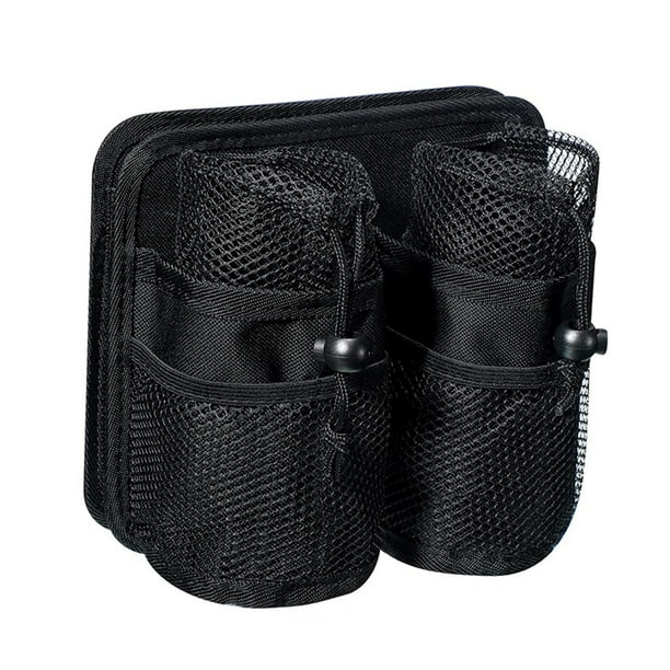 Toystoory Portavasos de viaje para equipaje, botellas, asas para maletas, organizador de bebidas, bolsas de accesorios para viajeros, bolso negro Almacenamiento y organización del hogar