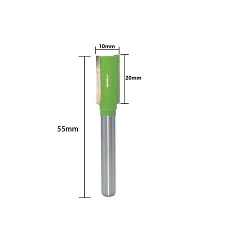 

1Pcs 6mm Shank Single Double Flute Straight Router Bit For Woodworking
