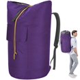 thumbnail image 1 of Mochila de lavandería Ãzhido College extra grande, color morado, 115 L, 1 of 6