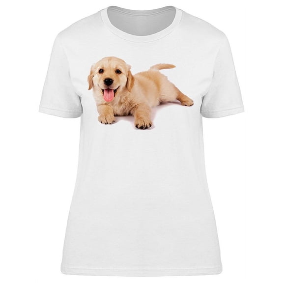 Golden Retriever, Puppy  T-Shirt Women -Image by Shutterstock, Female 3X-Large