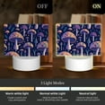 thumbnail image 3 of Haiem Floral Hippie Mushrooms Pattern Acrylic Night Light Gift with 3 Color ModesTouch-Sensitive LED Lamp Perfect Gift for Mother's Day, Birthday, or Christmas, 3 of 9