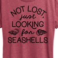 thumbnail image 3 of Instant Message - Looking For Seashells - Women's Short Sleeve Graphic T-Shirt, 3 of 6