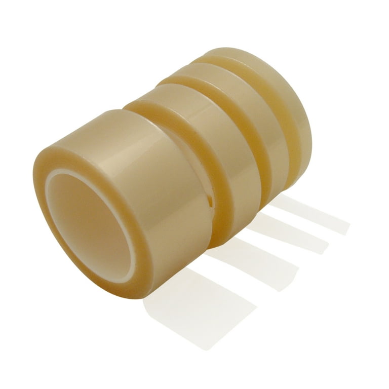 JVCC PPT-25C Polyester Circuit Plating / Silicone Splicing Tape: 3/4 in. x  72 yds. (Clear) 